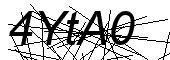 Noisy captcha